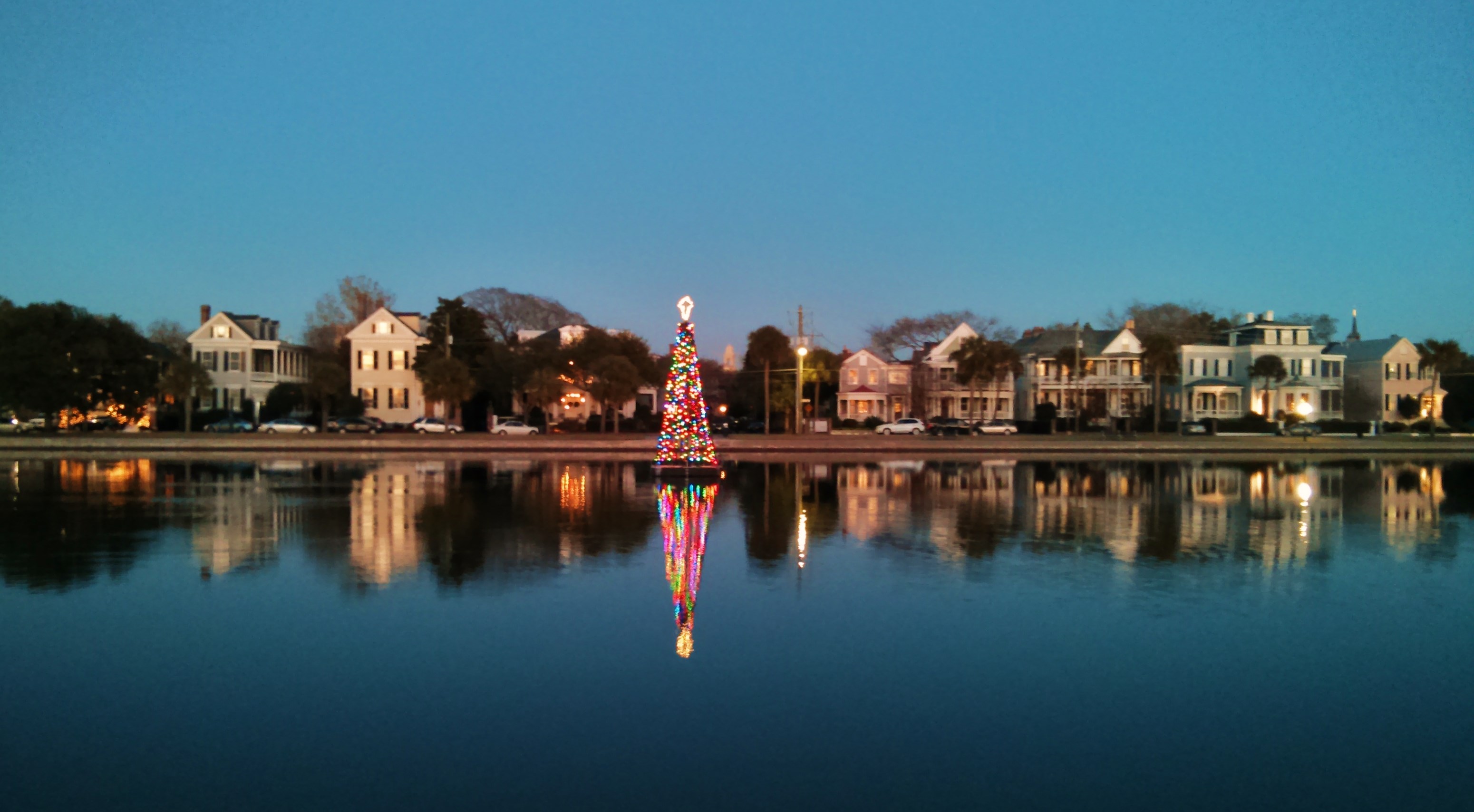 Colonial Lake Glimpses of Charleston