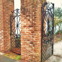 Beautiful Charleston Wrought Iron Gates