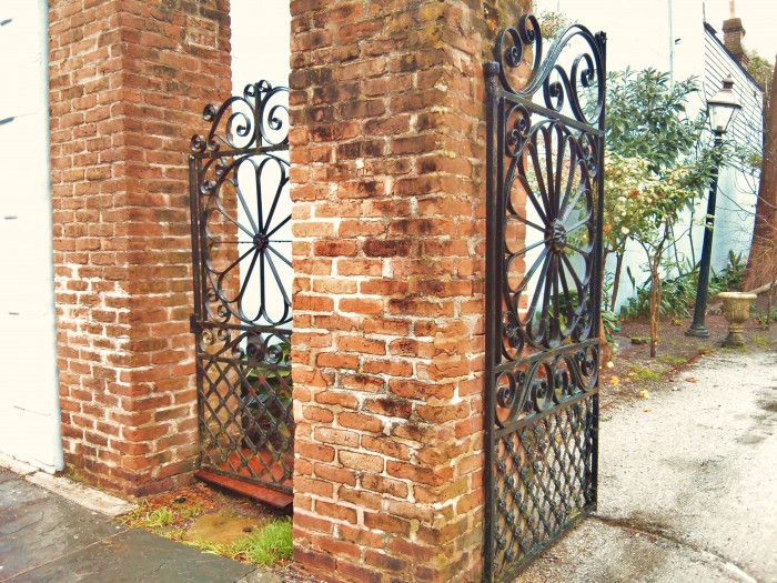 Beautiful Charleston Wrought Iron Gates