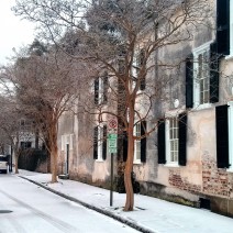 Charleston is beautiful in the rare and unusual snow.