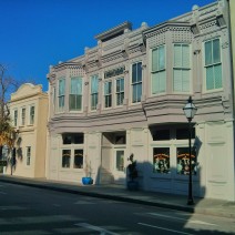Charleston's architecture is fairly varied. Here are some interesting buildings on King Street.