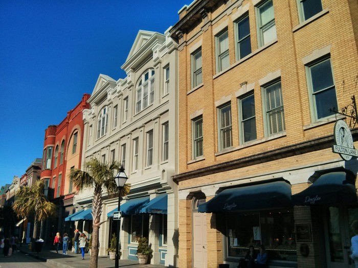 King Street in Charleston, SC is one of the premier shopping streets in the United States.