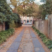 Longitude Lane in Charleston, SC is one of the beautiful old "cut-throughs" in the historic district.
