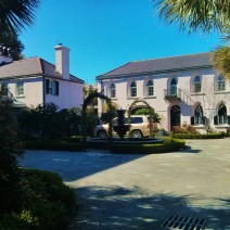 A beautiful courtyard in downtown Charleston, SC.