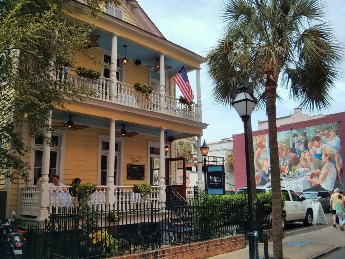 Poogan's Porch is a popular Charleston restaurant, well known for both its amazing biscuits and its resident ghosts.