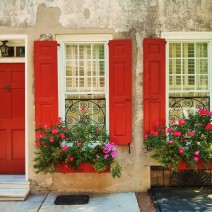 A beautiful example of the wonderful windows in Charleston, SC
