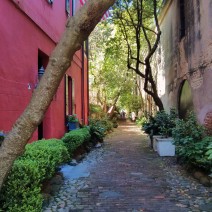 Philadelphia Alley in Charleston, SC is alson know as "Dueler's Alley" -- reflecting its popularity as a site for settling matters of honor.