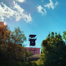 Built in 1888, this tower located behind a now-funct firehouse at 112 Meeting Street in Charleston, was part of fire warning system. It was in use until 1953.