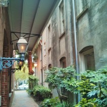 One of the things that adds a wonderful ambiance to Charleston are the number of gaslights around downtown. These can be found outside the Fulton Lane Inn.