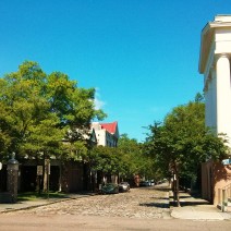 Home to the oldest building in Charleston, Chalmers Street runs between Meeting and State Streets