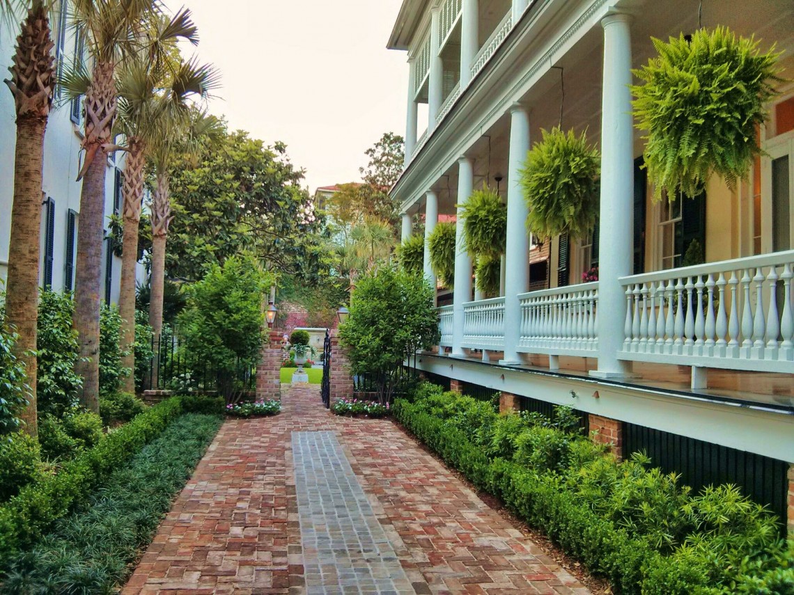 Even the driveways in Charleston, SC have a special quality about them.