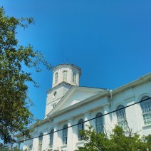 Second Presbyterian Church has a more non-traditional contribution to the Charleston skyline.