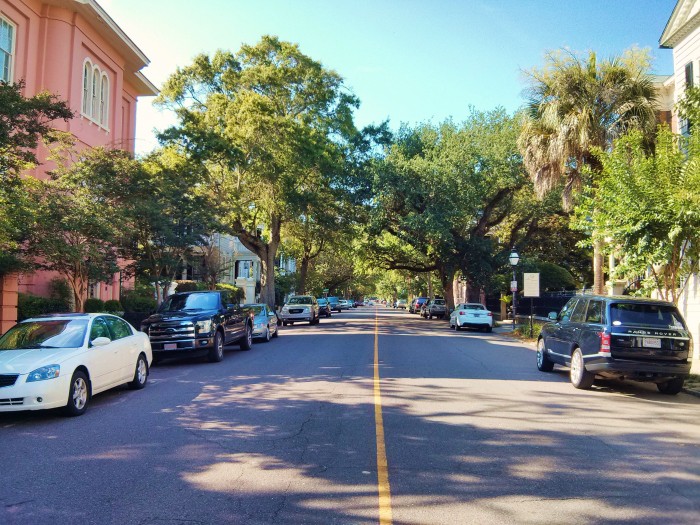 One of the main streets in downtown Charleston, SC, is Meeting Street. Some of the most amazing houses in the city are found on this stretch.