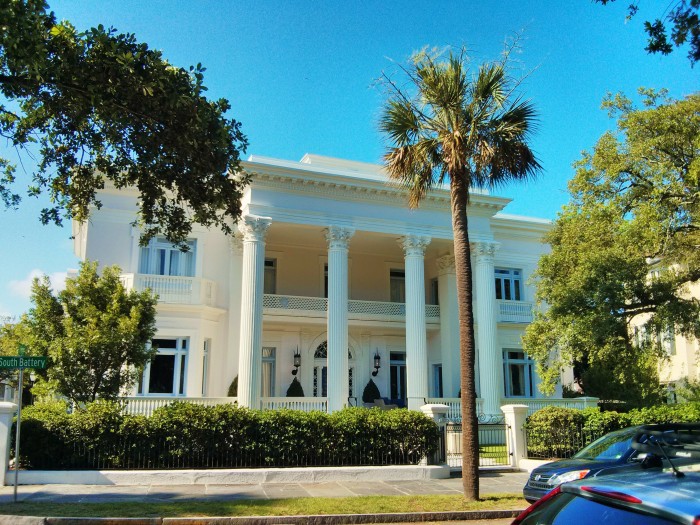 Charleston is full of significant houses. This one, built in the 1890s as a private home, became an inn from 1905 until 1953 and hosted 3 American presidents.