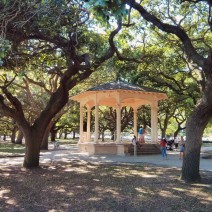 Centered in the middle of White Point Garden in Charleston, SC is a beautiful gazebo built in 1907.