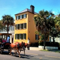 Touring Charleston, SC by carriage is just one way of getting a knowledgeable and up close view of the spectacular houses, buildings and environment.