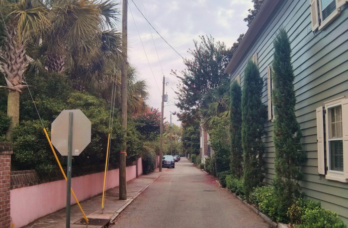 One of the charms of downtown Charleston, SC is the lanes and alleys that connect spots on the peninsula.