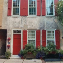 This beautiful house in Charleston, SC, found on Queen Street, is known as a "tenement."