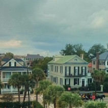 Touring Charleston by horse drawn carriage helps provide an intimacy that driving does not. This carriage is on South Battery