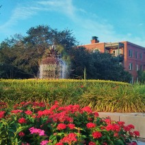 The pineapple fountain and its surroundings in Charleston's Waterfront Park are beautiful from any angle.