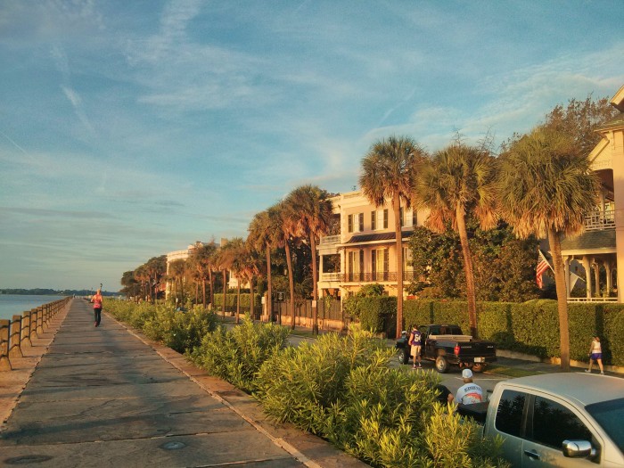 One of the great places to run and see the sun rise in Charleston, SC is the High Battery.