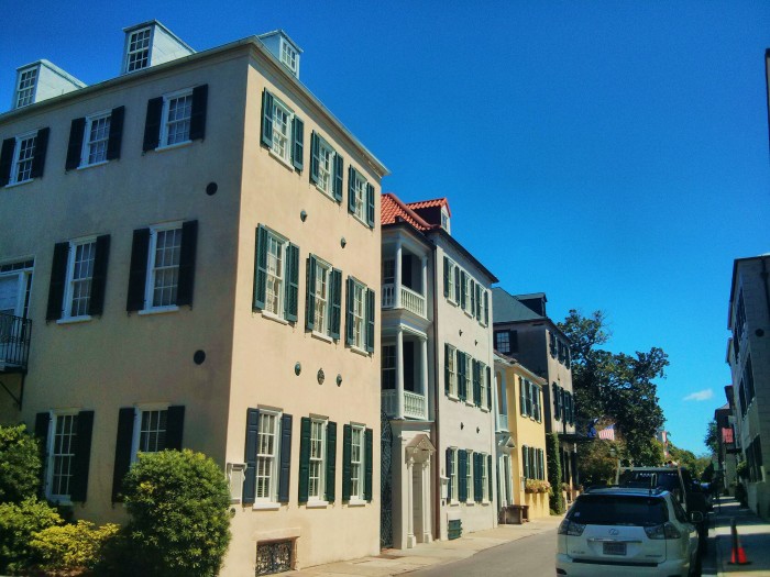 All these house on Tradd Street in Charleston, SC were built in the early/mid-1700's. Still looking good today!