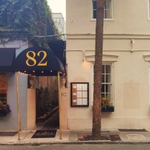 A long time resident of the Charleston, SC restaurant scene, 82 Queen is named for its address. It's a beautiful restaurant full of interesting nooks, crannies and courtyards.