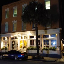 Magnolia's, one of the old guard of Charleston, SC, restaurants looks pretty sexy at night. Oprah called it one of her favorite restaurants.