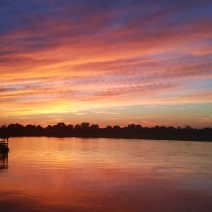 Charleston and the Lowcountry of SC have more than their share of wonderful sunsets. Here's a look at the sun going down over the Wappoo Cut, which is part of the Intercoastal Waterway.