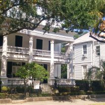 This beautiful Greek Revival house on Broad Street, also know as the Cooper-O'Connor House, was built about 1855 and served as a prison for Union officers during the Civil War. Southern hospitality...