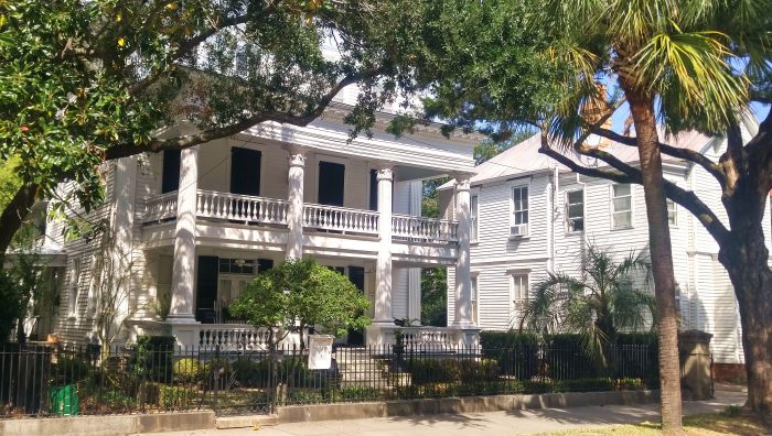 This beautiful Greek Revival house on Broad Street, also know as the Cooper-O'Connor House, was built about 1855 and served as a prison for Union officers during the Civil War. Southern hospitality...