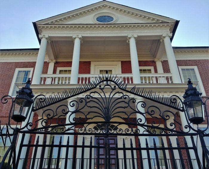 The Miles Brewton House is one of the most significant houses in Charleston and is considered to be one of the premier examples of  Georgian architecture in America. Completed in 1769, it has a rich and interesting history -- including having been used as the headquarters for the British army during the American Revolutionary War and the Union Army during the Civil War.