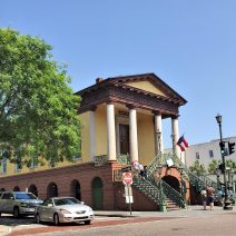 Market Hall is the striking front end of Charleston City Market, and one of the most visited sites in Charleston. In 1788,  Charles Cotesworth Pinckney gave the land to the City with the stipulation that the land must forever remain in use as a market.
