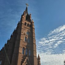 The cornerstone for the Cathedral of St. John the Baptist  on Broad Street was laid in 1890, but the construction of the church was not completed until 2010 — when the steeple was finally added.