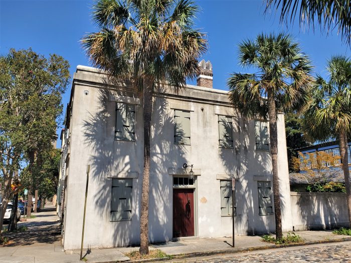 One of the lingering effects of Hurricane Dorian is that not all the houses and buildings have reopened. But, in many ways, that creates a different beauty -- like this house at the corner of Chalmers and Church Streets.