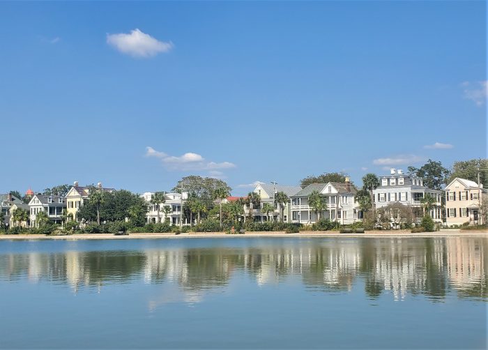 While a now a great spot for strolling, running, biking, fishing or just sitting on a bench, Colonial Lake wasn't always that way. A couple of hundred years ago, it was used as a mill pond for the sawmills that were in the area.