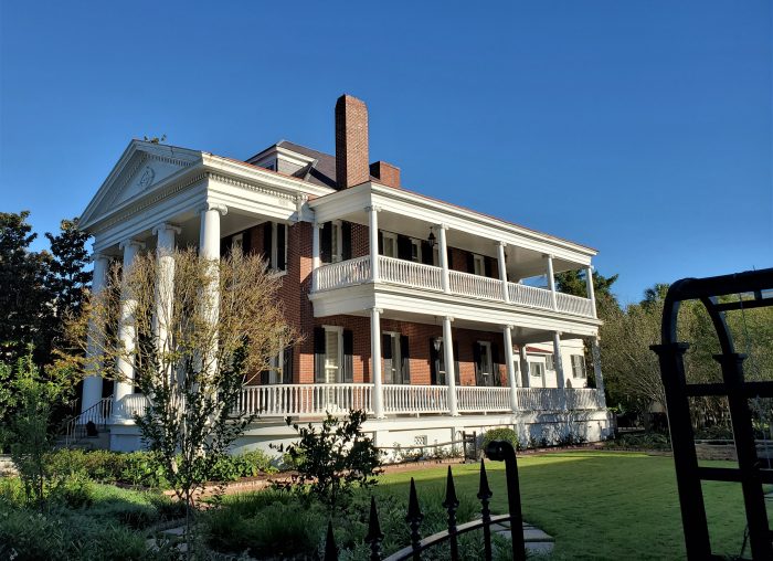 This handsome house on Lamboll Street may look like it should be historic, but it is relatively new for Charleston having been built in 1908.