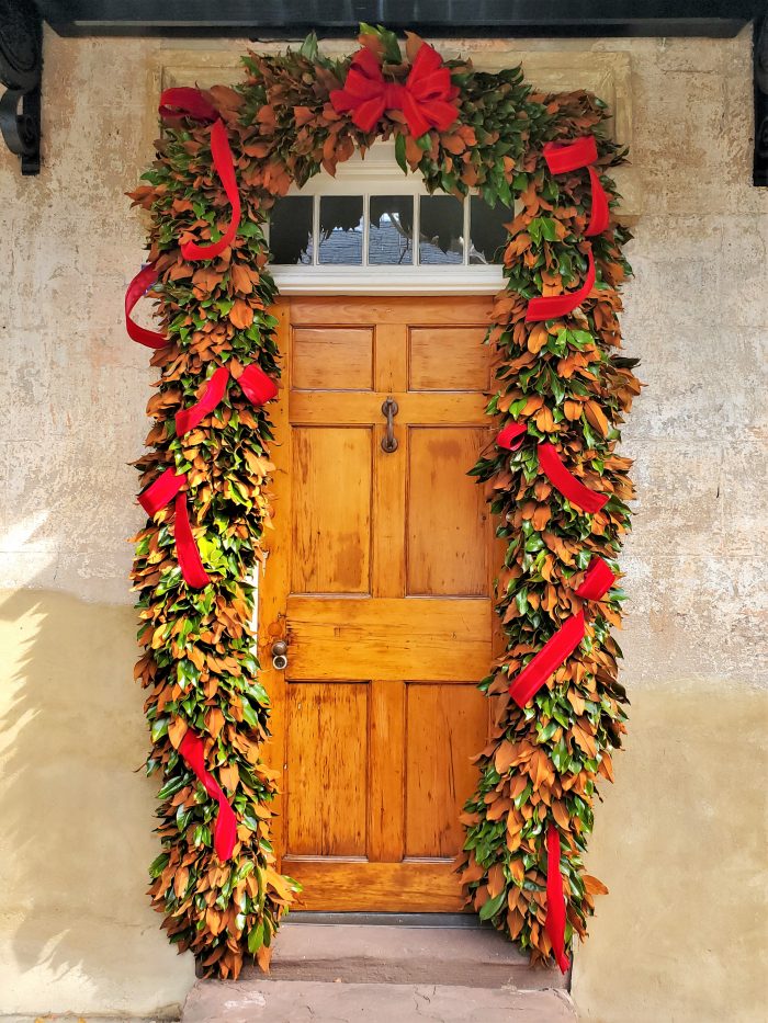 This beautifully decorated door is next to the house on Church Street in which DuBose Heyward wrote the novel "Porgy" -- which became the basis for the famous "Porgy and Bess."