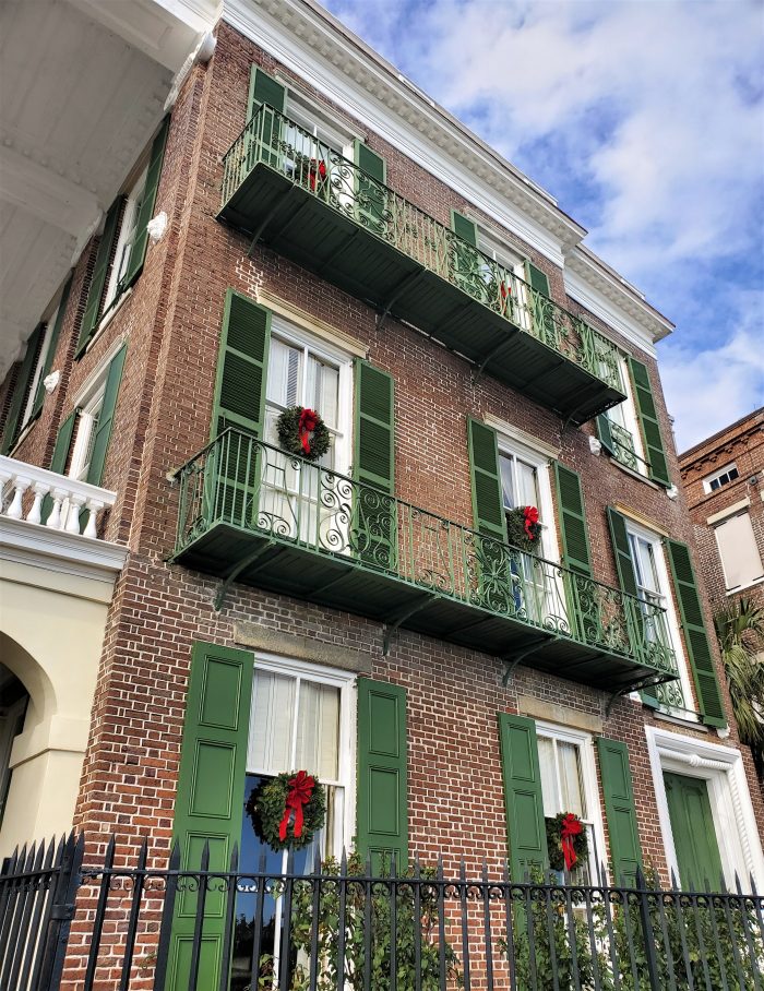 The Roper House on East Battery is one of the most significant Greek Revival houses in Charleston. If all had gone well, it never would have existed in that location as the land was originally intended to be part of White Point Garden at the tip of the peninsula -- but the city needed the money and sold that strip of land off for development.