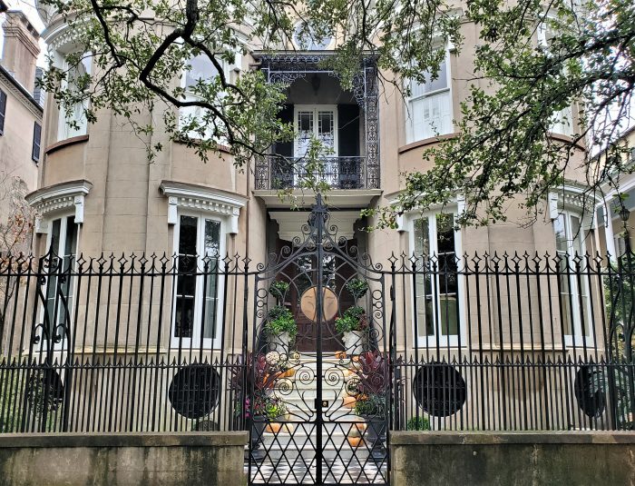 Built in 1760, this house beautiful house on Meeting Street did not receive its curves until an 1840's renovation. Among its prominent residents over the years was General Pierre G.T. Beauregard, the commander of the Confederate Forces in Charleston.