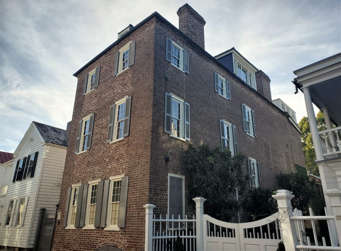 The Young-Johnson House on Church Street was built around 1770 and is an imposing presence. Home to Joseph Johnson in the 19th century. Johnson (among other things) led the SC Unionist Party during the Nullification Crisis in 1832-33.