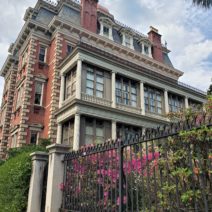 The Wentworth Mansion, built c. 1886 as a private house on Wentworth Street, was once known as “the finest home in all of Charleston.” With about 24,000 square feet of space, it's an amazing building. You can stay there, as it is now a spectacular 5 Star hotel.