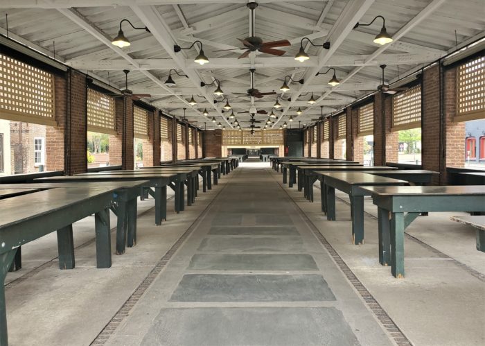 You'd never know it by this photo, but the City Market is the most visited tourist destination in Charleston. Early in its evolution, it was a meat market -- which accounted for the gathering of tremendous numbers of vultures, earning them the nickname of "Charleston eagles."