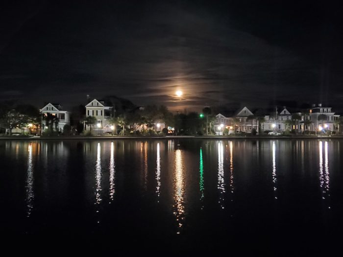 Some wonderful reflections on Colonial Lake.